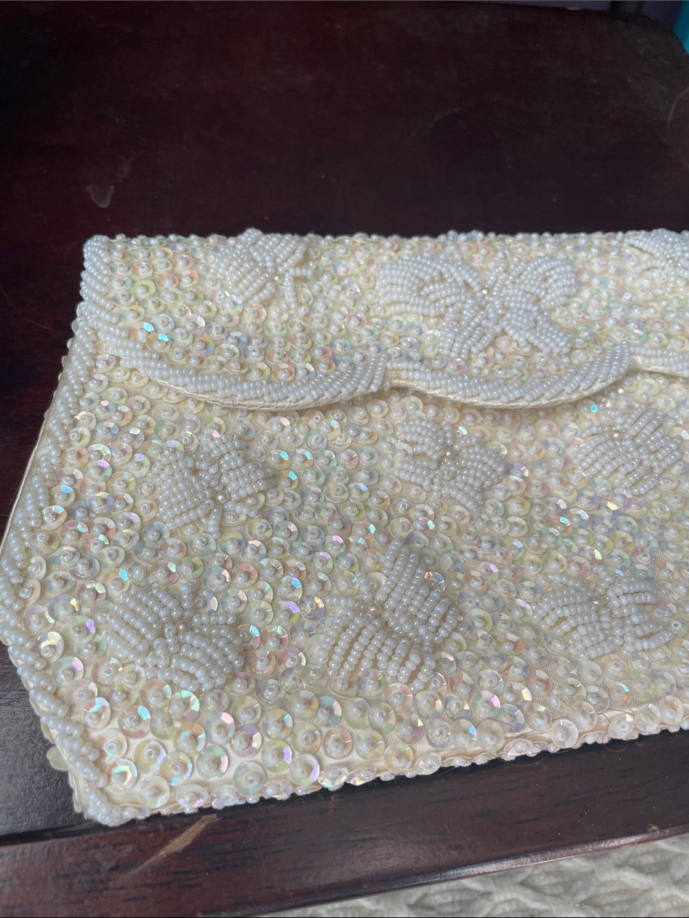VTG WALBORG BEADED CLUTCH - Picture 13 of 17